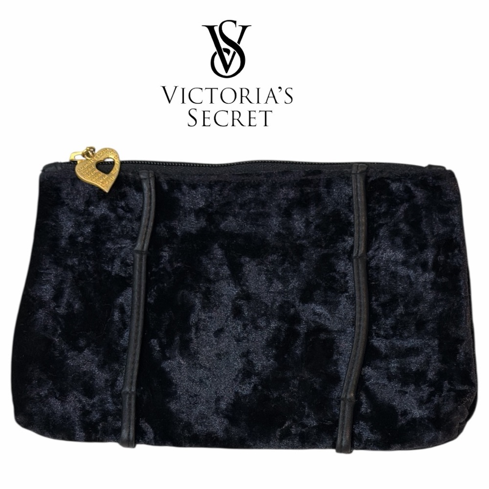 Victoria's Secret Black Velvet Case